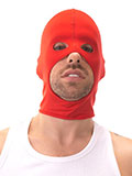 Fetish Hood Mask Mak - Rojo
