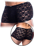 Bxer Lace Trunk Negro