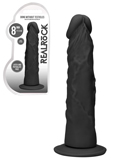 RealRock - Dildo sin Testculos 21 cm - Negro